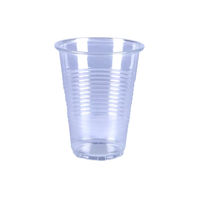 Alt view image 2 of 7 - Amazon Basics Small Disposable Clear Plastic Cups, 9oz, 100 Count