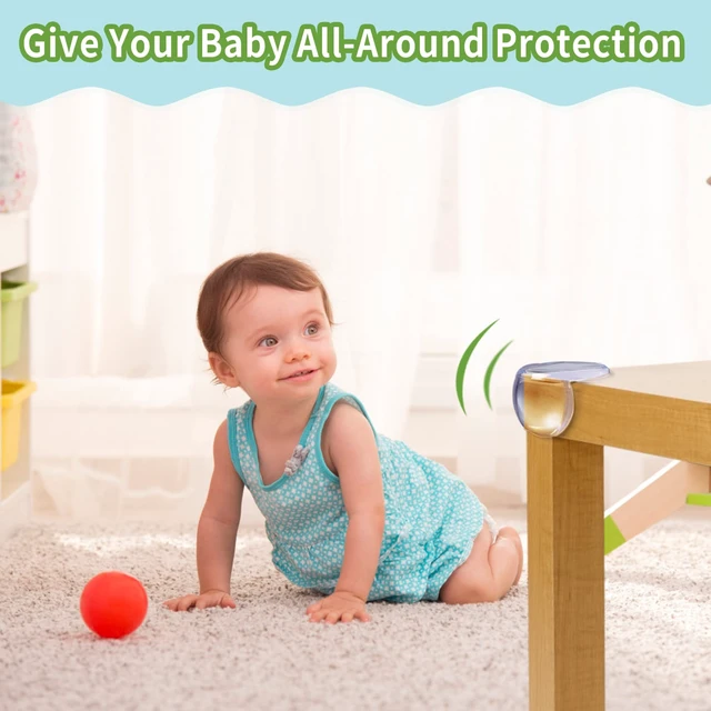 Alt view image 7 of 7 - Baby Proofing Corner Protector Baby: 12 Pack Table Corner Protectors for Baby Furniture Guards| Baby Proof Corner Protectors to Cover Sharp Furniture