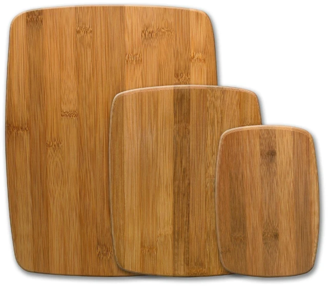 Main image of Farberware Classic 3-Piece Bamboo Cutting Board and Serving Set