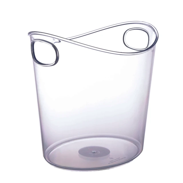Alt view image 3 of 4 - Way To Celebrate Clear Plastic Ice Bucket with Handles, 162 oz