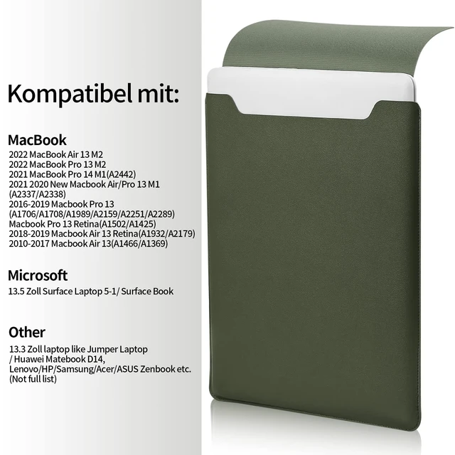 Alt view image 3 of 7 - Laptop Sleeve,Padded Laptop Case,Thin Portable Versatile Laptop Case Bag