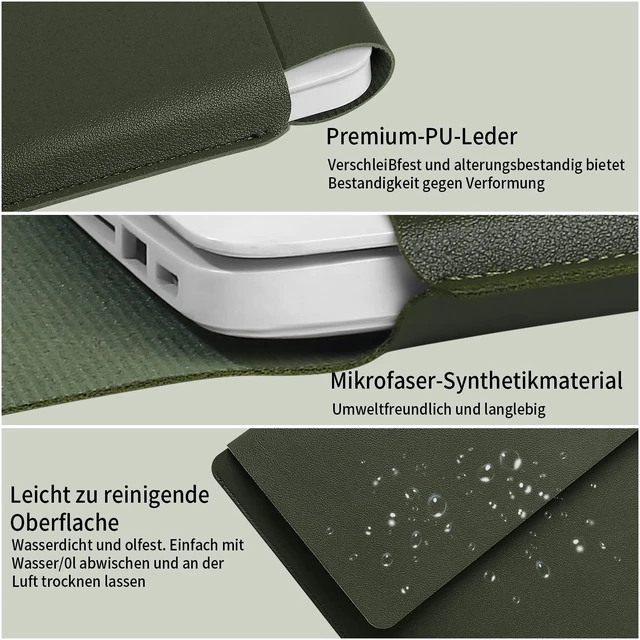 Alt view image 4 of 7 - Laptop Sleeve,Padded Laptop Case,Thin Portable Versatile Laptop Case Bag