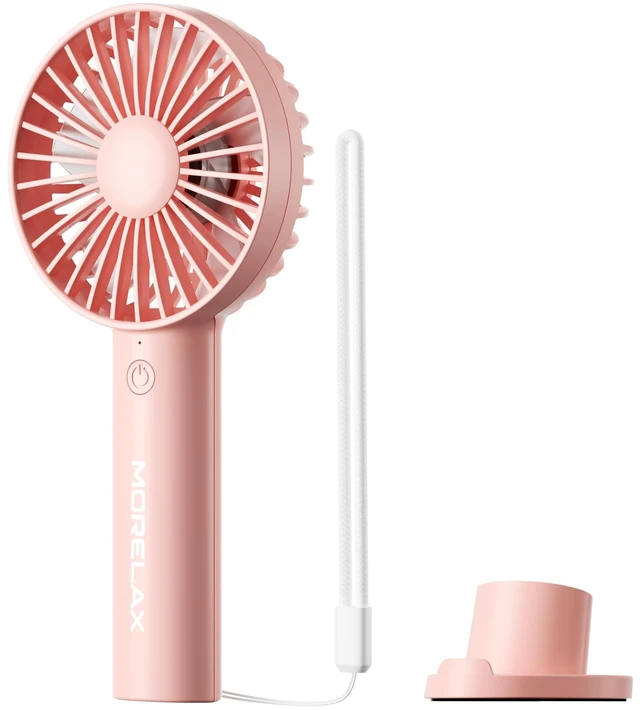 Main image of Jancane Handheld Fan, Portable Fan, 4000mAh Rechargeable Personal Fan, 10H Battery, Strong Wind, Small & Powerful, Cute Design for Travel, Makeup, Girls Women Summer Travel Essential Gift