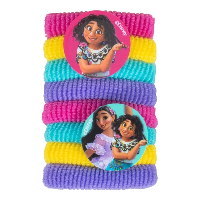 Alt view image 5 of 7 - Luv Her Encanto Girls 20 Piece Accessory Set with 3 Barrettes, 4 Snap Hair Clips, 5 Elastics and 8 Terry Ponies - Ages 3+