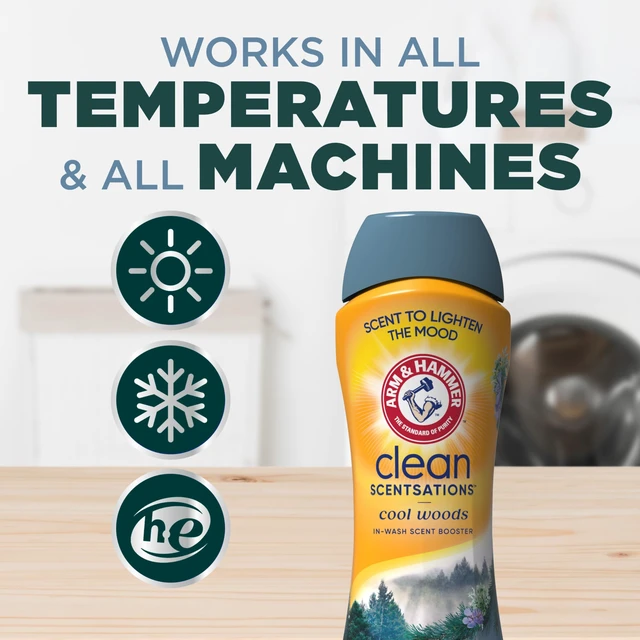 Alt view image 7 of 7 - ARM & HAMMER Clean Scentsations Laundry Scent Booster, Cool Woods, 24 Oz