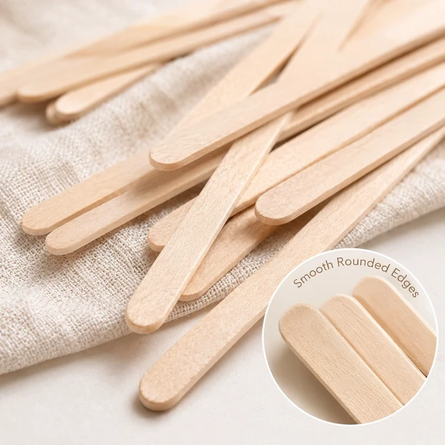 Alt view image 7 of 7 - 5.5 Inch Wooden Coffee Stir Sticks, 200 Count Premium Natural Birch Wood Stirrers for Coffee Bar Accessories, Disposable Beverage Stirrers for Hot/Cold Drinks, Eco-Friendly & Splinter-Free