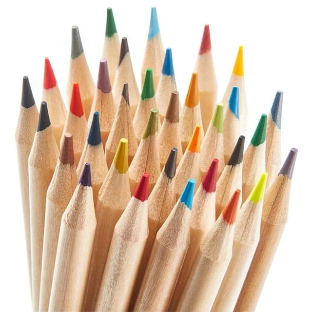 Alt view image 5 of 5 - KINGART Studio Colored Pencils Set 72 Soft Wax-Based Cores for Drawing & Coloring for Artists and Beginners