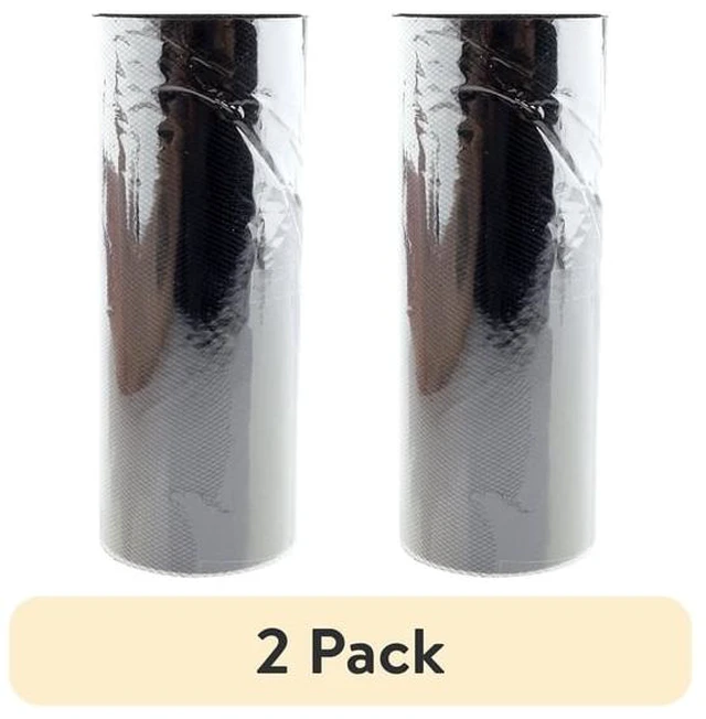 Main image of (2 pack) Fuzhou 6" Black Matte Tulle, 25 Yards, 1 Each