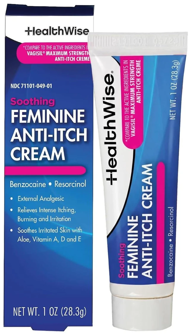 Main image of HealthWise Feminine Anti-Itch Cream 1oz