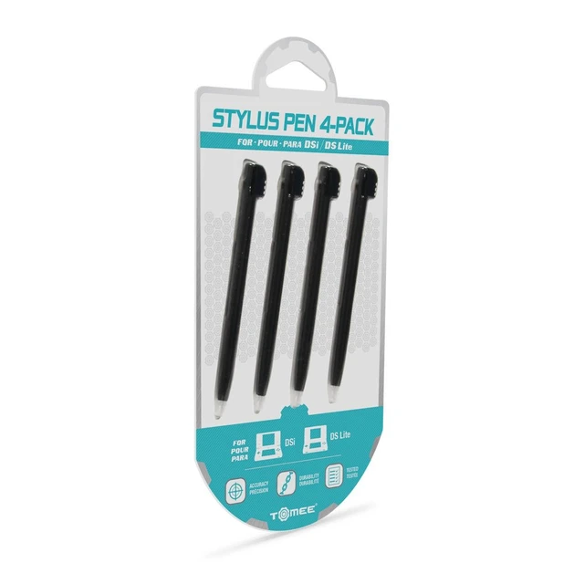 Alt view image 2 of 3 - Tomee Stylus Pen Set 4-Pack for Nintendo DS Lite & DSi Black