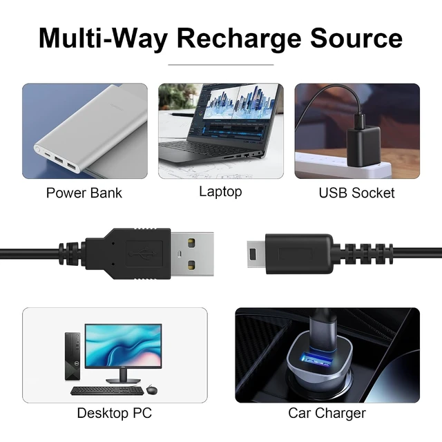 Alt view image 3 of 6 - DS Lite USB Charger Cable 3.9 ft for Nintendo DS Lite/NDSL Only, Not for 3DS/2DS/DSi/DS