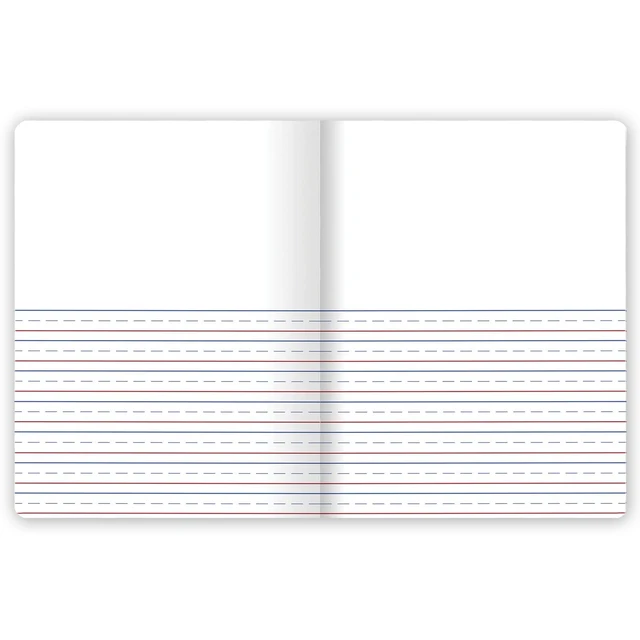 Alt view image 5 of 5 - Mead Primary Journal Creative Story Tablet Composition Notebook, 7.5"x9.75", Grades K-2, 100 Sheets, Blue (09554)
