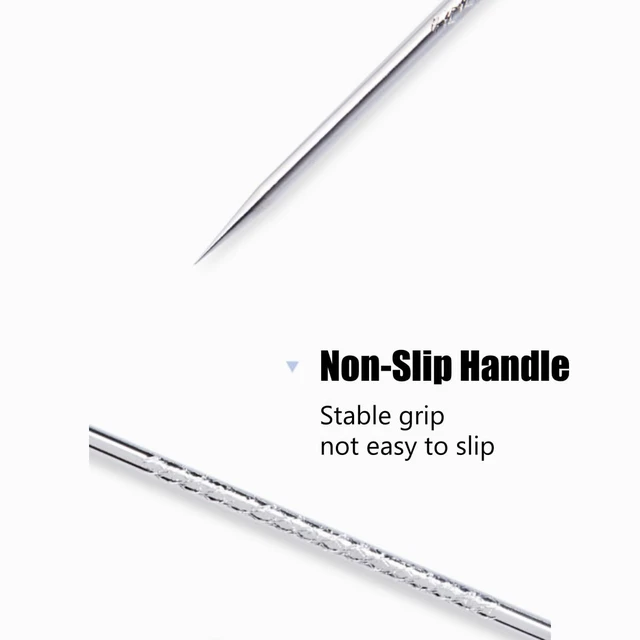 Alt view image 3 of 4 - 6PCS Stainless Steel Blackhead Remover Pimple Extractor Facial Cleaning Tool Kit
