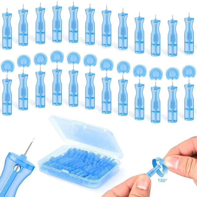 Main image of Acne Needle Kit 50PCS, Sterile Pimple Popper Needles for Blemish and Blackhead Removal, Disposable Extraction Tools for Home and Salon Use