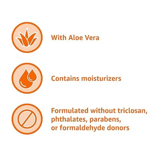 Alt view image 3 of 3 - Amazon Essentials Liquid Hand Soap Refill, Aloe Vera, Moisturizing Formula, 50 Fl Oz, Pack of 1
