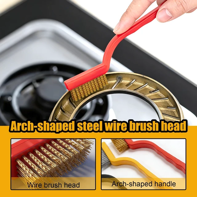 Alt view image 4 of 7 - 12 Pcs Crevice Cleaning Brush, Straw Brush for Bathroom, Kitchen and Window