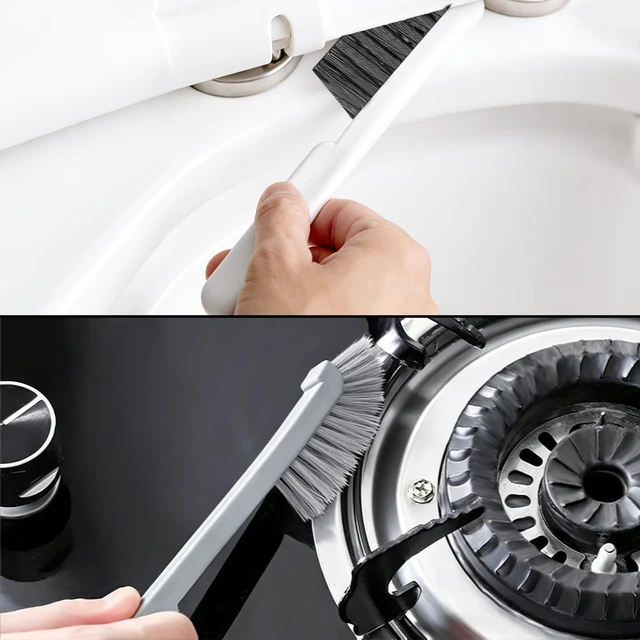 Alt view image 7 of 7 - 12 Pcs Crevice Cleaning Brush, Straw Brush for Bathroom, Kitchen and Window