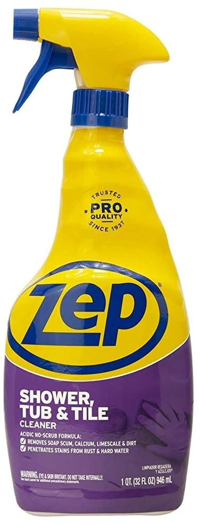Main image of Zep ZUSTT32PF Shower Tub and Tile Cleaner, 32oz, 1 Pack