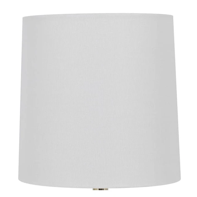 Alt view image 3 of 4 - Mainstays 12.75 in White Ball Table Lamp with White Shade