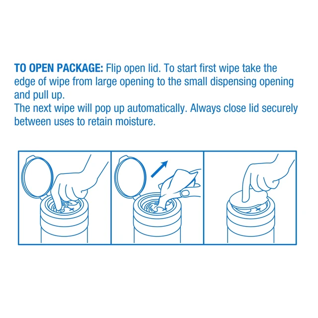 Alt view image 4 of 7 - Great Value Disinfecting Wipes, 4 Pack, 300 Total Wipes