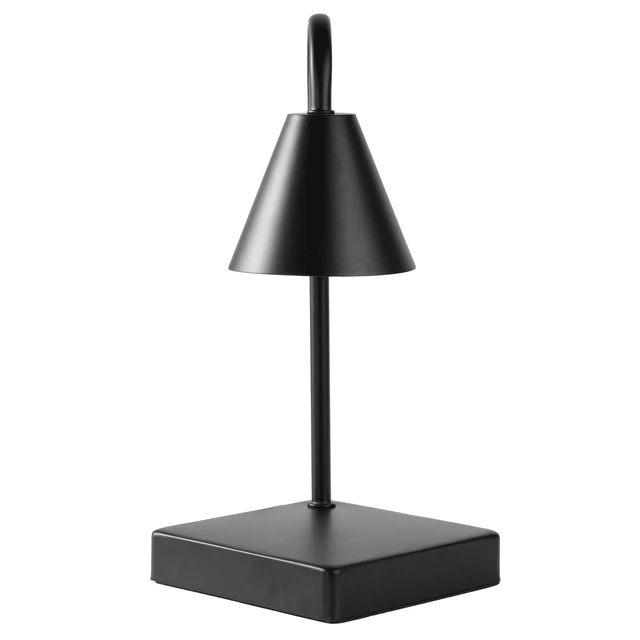 Alt view image 4 of 6 - Mainstays 13 in Candle Warmer Lamp, Black