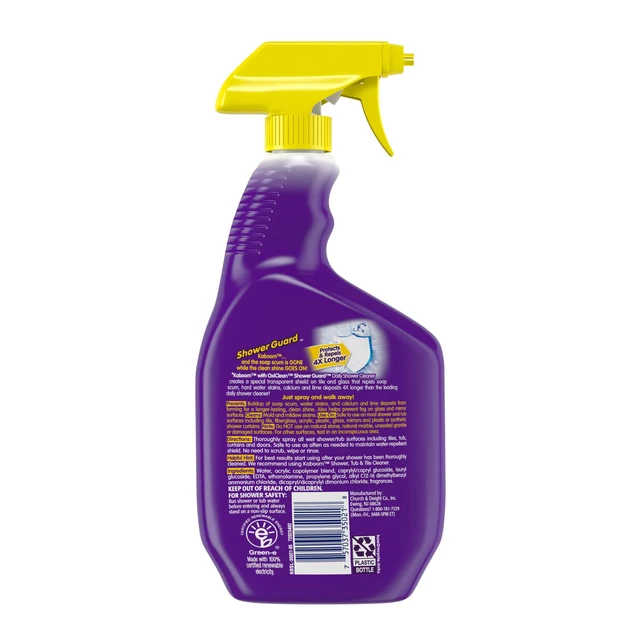 Alt view image 2 of 7 - OxiClean Shower Guard Daily Shower Cleaner, 30Oz