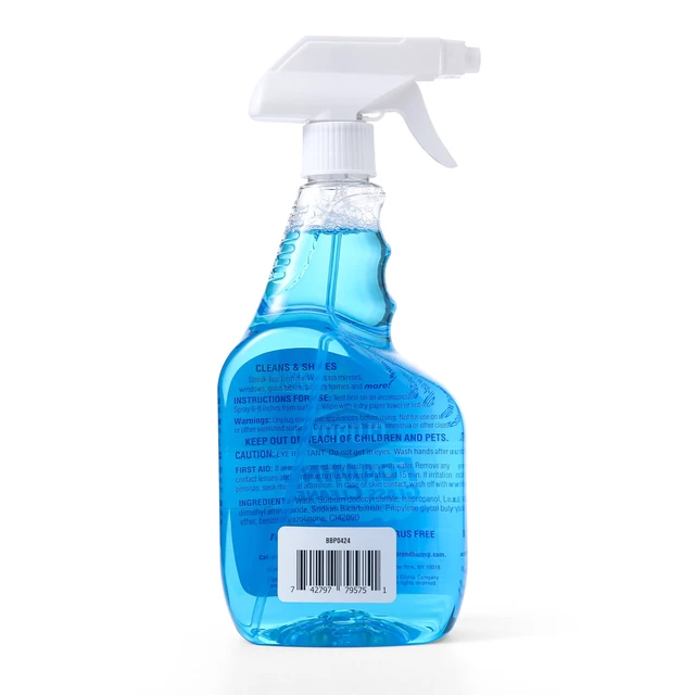 Alt view image 4 of 4 - Clorox Foaming Glass Cleaner Trigger Spray, Fresh Scent, 23Oz, 2-Pack