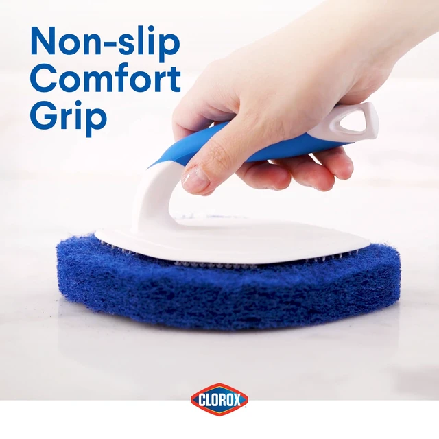 Alt view image 6 of 7 - Clorox Tub & Tile Handheld Scrubber