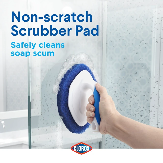 Alt view image 3 of 7 - Clorox Tub & Tile Handheld Scrubber