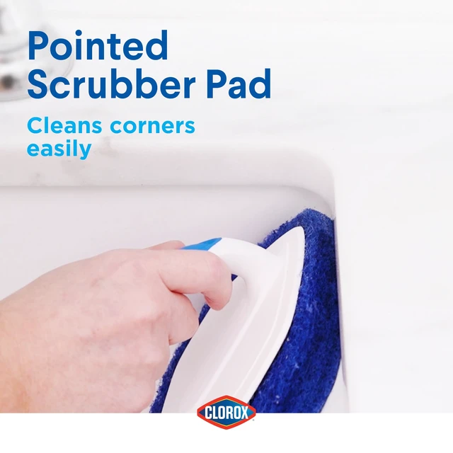 Alt view image 2 of 7 - Clorox Tub & Tile Handheld Scrubber