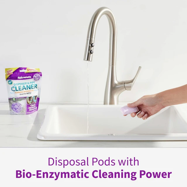 Alt view image 6 of 6 - Rejuvenate Disposal Cleaner Pods 6 Count, Lavender Scented