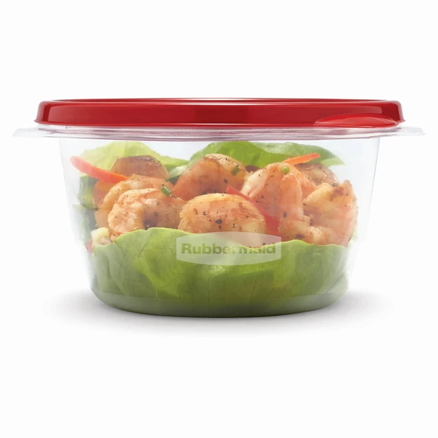 Alt view image 5 of 6 - (2 pack) Rubbermaid TakeAlongs Food Storage Containers 3.2 cup Bowls 4-Pack
