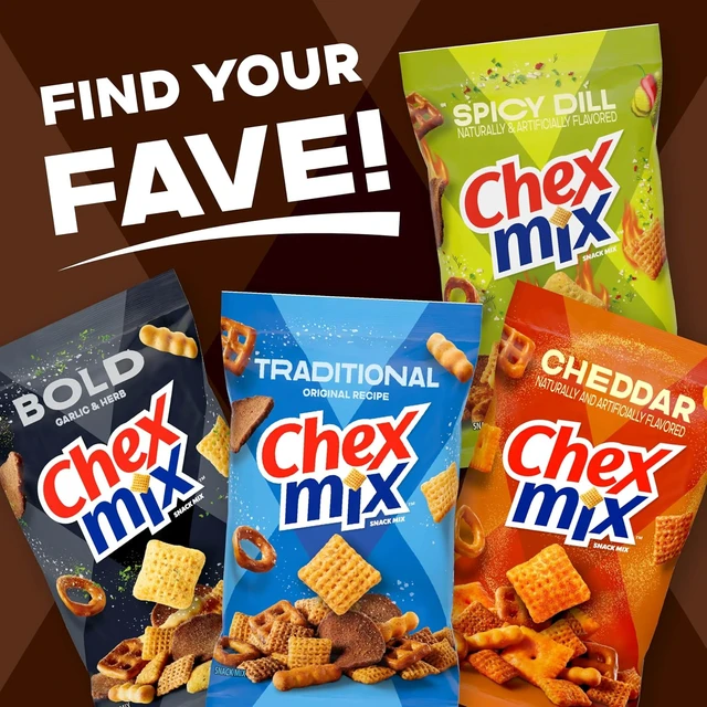 Alt view image 3 of 7 - Chex Mix Sweet & Salty Snack Mix Family Size 13.5oz