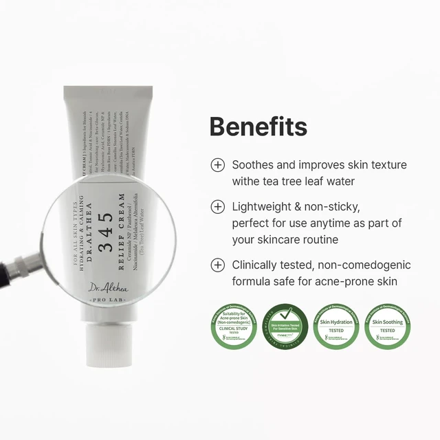 Alt view image 3 of 7 - Dr.Althea 345 Relief Cream, 0.5 Fl Oz, Ver.2, Pack of 1