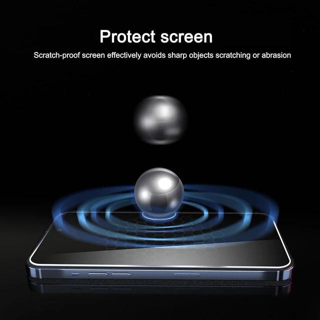 Alt view image 4 of 6 - Ailun Privacy Screen Protector Tempered Glass (3-Pack) for iPhone 17 Pro