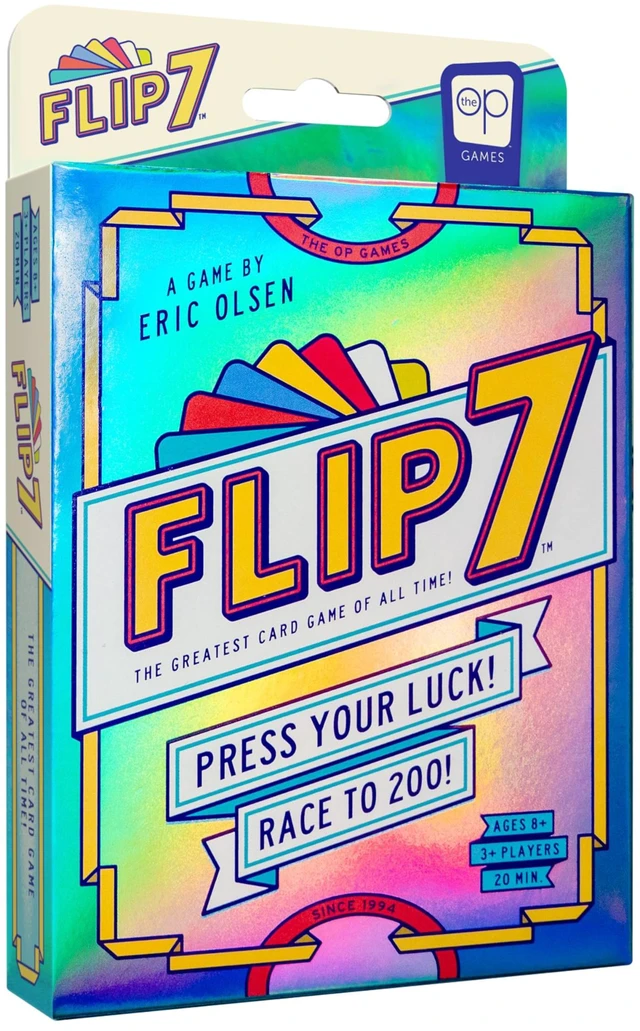 Main image of USAOPOLY Flip 7 Card Game, The Ultimate Blend of Press Your Luck Strategy