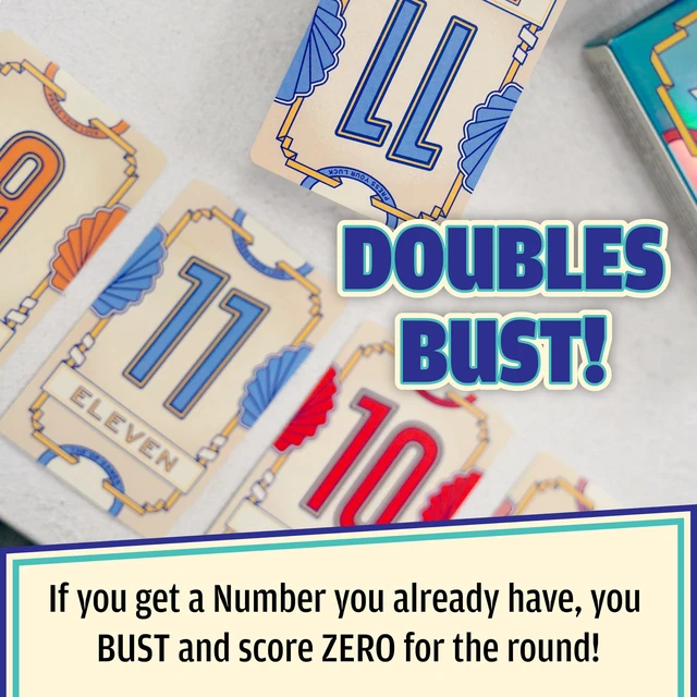 Alt view image 2 of 7 - USAOPOLY Flip 7 Card Game, The Ultimate Blend of Press Your Luck Strategy