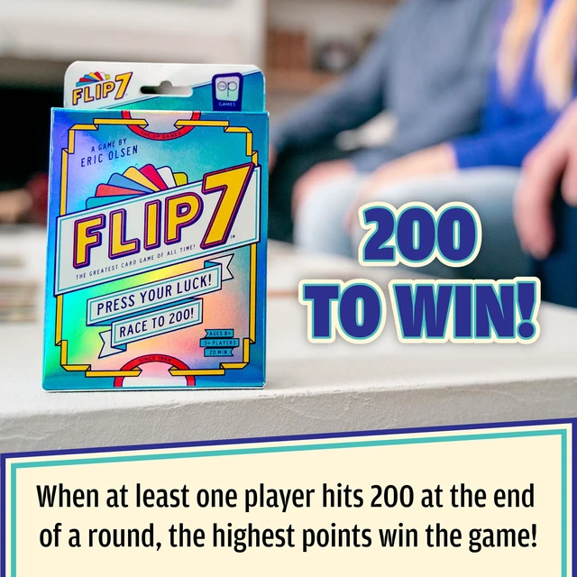 Alt view image 5 of 7 - USAOPOLY Flip 7 Card Game, The Ultimate Blend of Press Your Luck Strategy