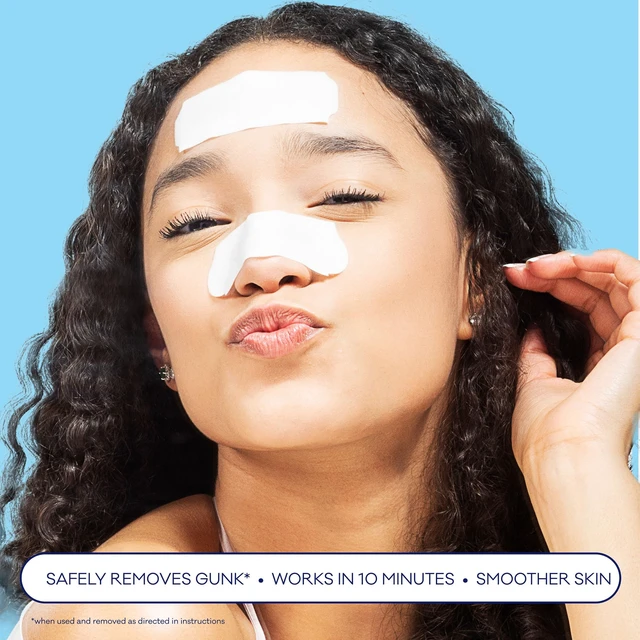 Alt view image 5 of 7 - Biore Blackhead Remover Pore Strips, Deep Cleansing, Nose & Face, 14 ct