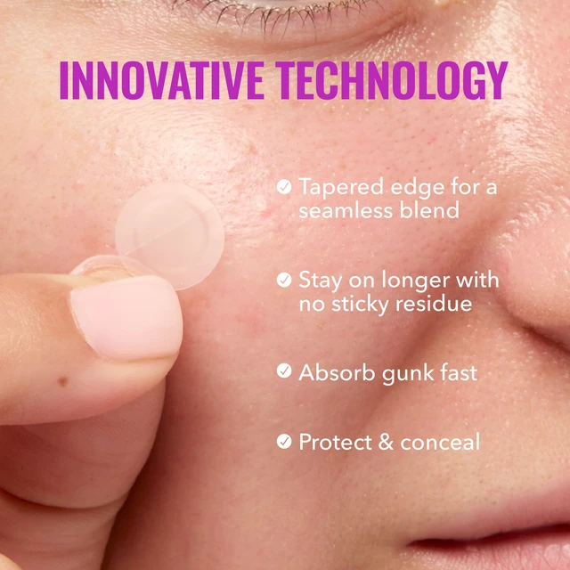 Alt view image 5 of 6 - Good Molecules Pimple Patches, Hydrocolloid Patches for Face, 60 Count