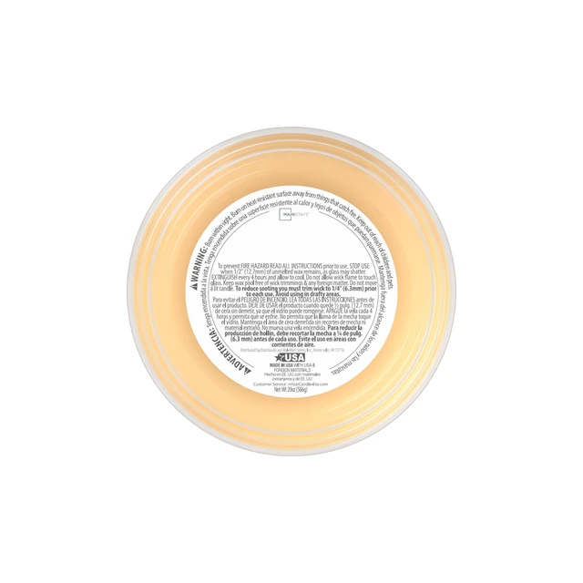 Alt view image 2 of 5 - Mainstays Buttercream Cheesecake Single-Wick Scented Jar Candle, 20 oz