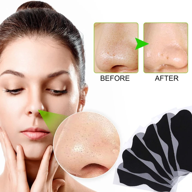 Alt view image 2 of 7 - Pore Strips,Natural Charcoal Deep Cleansing Pore Strips ,Nose Strips for Blackheads,Black Heads Removal for Nose Face,Deep Cleansing for All Skin Types(80pcs)