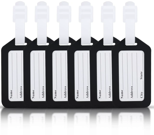 Main image of 6 Pack Luggage Tags, Cruise Bag Tags
