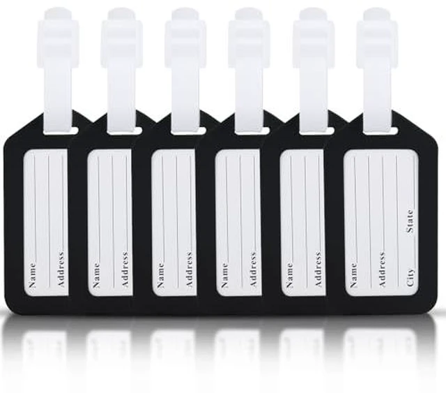 Alt view image 2 of 2 - 6 Pack Luggage Tags, Cruise Bag Tags