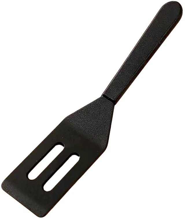 Main image of Silicone Small Spatula, Heat-Resistant for Nonstick Cookware | Mini Spatula for kitchen Use, flips eggs easily in small pans. Great for baking, cookies, brownies, and dessert serving