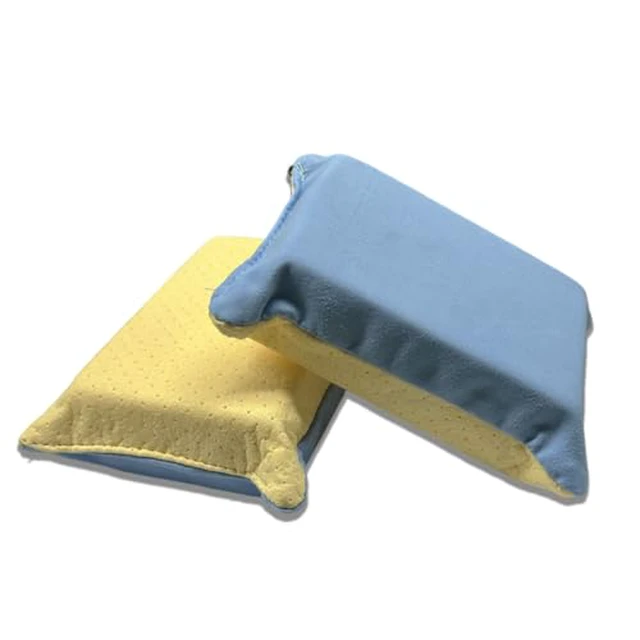 Alt view image 3 of 4 - 2PCS Car Window Defogger Sponge, Absorbent Non-Scratch Window Cleaning Kit, Reusable Car Wash Sponge, Vehicle Mirrors & Glass Fast Defogging Cleaning Tool (Black)