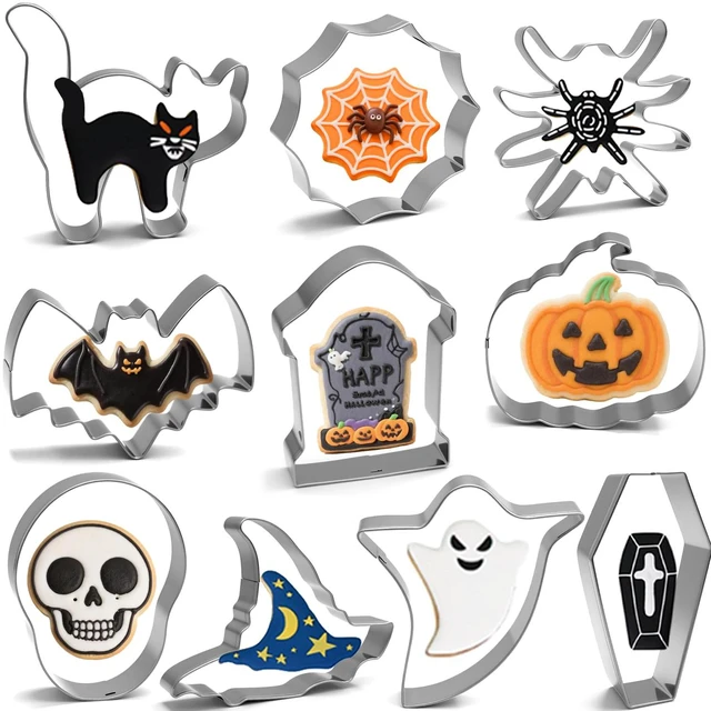 Main image of Halloween Cookie Cutters Variety Pack, Set of 10