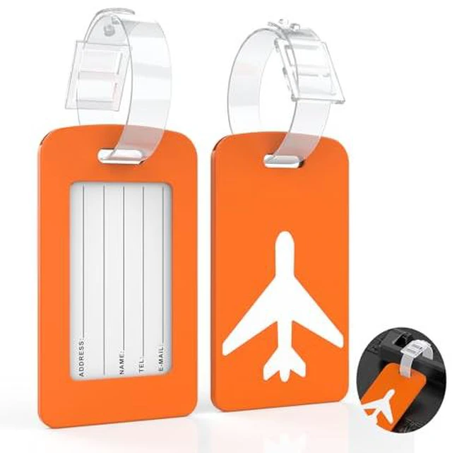 Alt view image 2 of 3 - 2 Pack Silicone Luggage TagLuggage Tags for Suitcases
