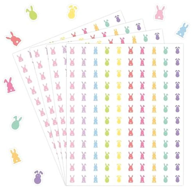 Alt view image 4 of 5 - 3000PCS Flower Stickers Floral Stickers Small Sticker Bulk for Kids Adult Teacher Mini Flower Sticker for Arts Crafts Greeting Card Envelope Scrapbooking Journal Class Rewards, 10 Design