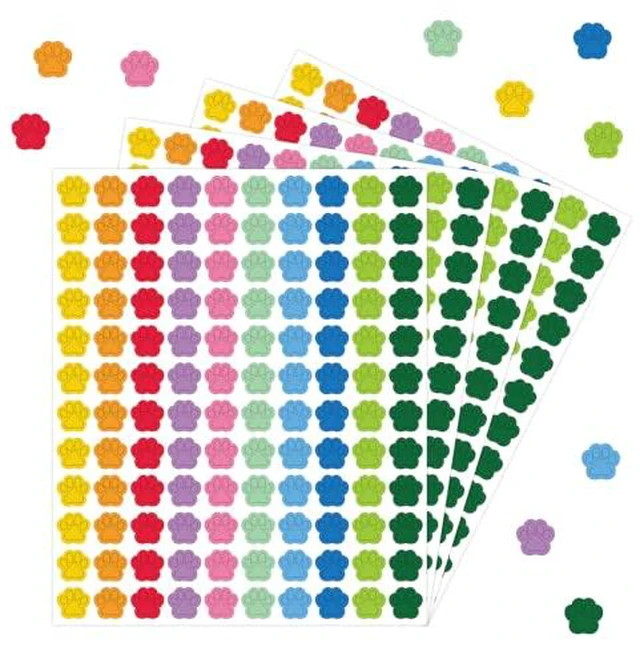 Alt view image 5 of 5 - 3000PCS Flower Stickers Floral Stickers Small Sticker Bulk for Kids Adult Teacher Mini Flower Sticker for Arts Crafts Greeting Card Envelope Scrapbooking Journal Class Rewards, 10 Design